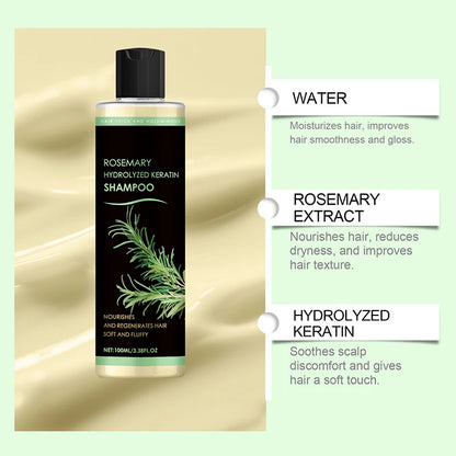 Herbal Essence Volumizing Shampoo Soothes Scalp Controls Oil Nourishes Strengthens Hair Roots New Gentle Non-irritating Shampoo