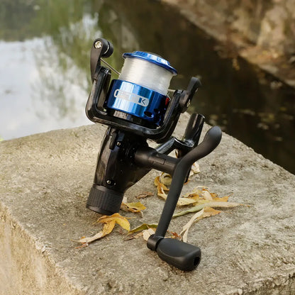 FTK FK3000 Spinning Reel Bite Alarm 10KG Drag 12BB 5.2:1 Rear Drag Fishing Wheel