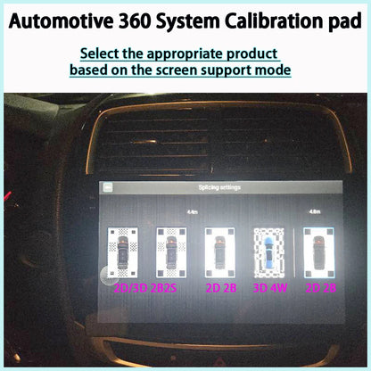 VseeKan Automotive 360 System Calibration Pad 360 Camera Splicing Cloth Debugging Cloth 2D 3D Four Dimensional Cloth