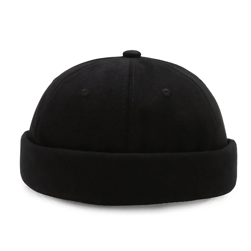 Brimless Hip Hop Beanie Skullcap Street Women Men SkullCap Portable Melon Cap Street Knitted Hats Fashion Headwear Caps 1pc