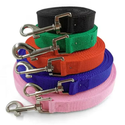 1.2M-30M Long Nylon Dog Training Leashes Walking Pet Leash Long Lanyard Traction Rope for Small Large Dogs Lead Item