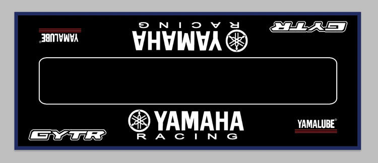 Yamaha Garage Mat Racing Motorcycle Carpet Polyester Moto Display Motorcycle Mat Anti-slip Home Decoration Living Room Rug