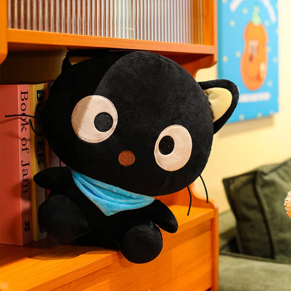 New Kawaii Chococat Plush Toy Sanrio Chocolate Cat Stuffed Animal Cute Kids Birthday Xmas Gift for Children Soft Doll Wholesale