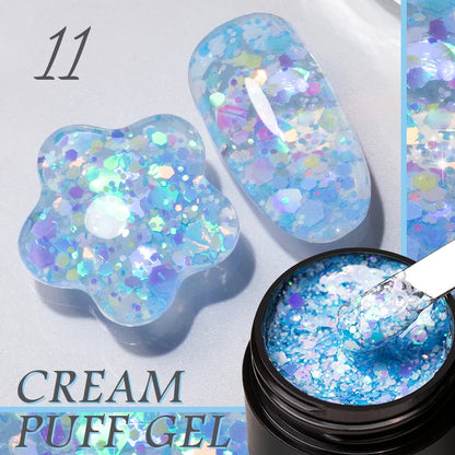 AWStorG 5ML Colorful Laser Cat Magnetic Gel Blue Glitter Shine Soak Off  Semi Permanent  UV Gel Nail Art Varnish Nail Supplies