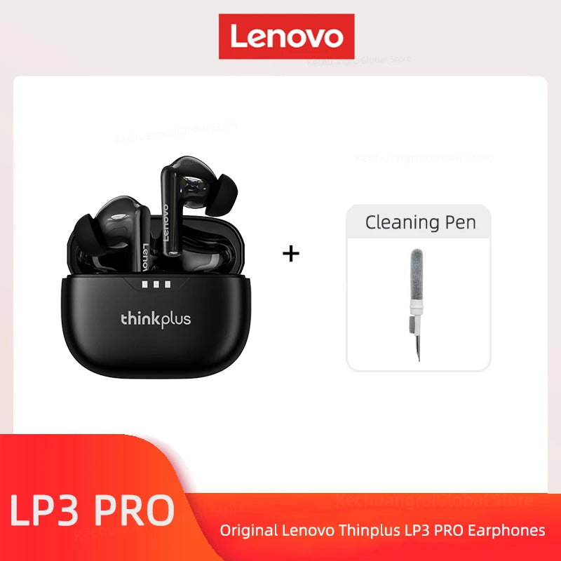 Original Lenovo Lp3 Pro TWS Earphones Wireless Bluetooth 5.3 Earbuds HIFI Sound Noise Reduction HD Call Low Latency Headphones