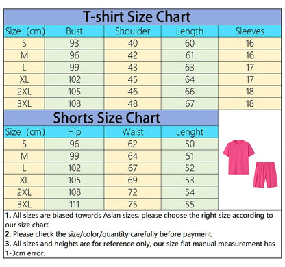 Women T-Shirts New Quality Casual Woman Clothing Summer Two Piece Set for O-Neck Shorts Daily Short Sleeve Tracksuit Hot Sales