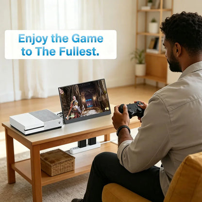 13.3-inch Touch Screen Portable Gaming Monitor Laptop Screen Extender FHD 1920x1200P IPS Touchscreen Monitor With Dual Speaker