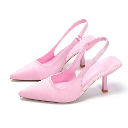 2026Sexy Women High Heels Luxury Pointed Toe Women's Pumps Fashion Shallow Sandals Stiletto Heels Women Party Wedding Shoes