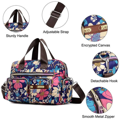 Casual Large Capacity Women's Travel Bags Easy to Carry Sports Gym Bag Overnight Shoulder Bag for Travel/Gym/Yoga