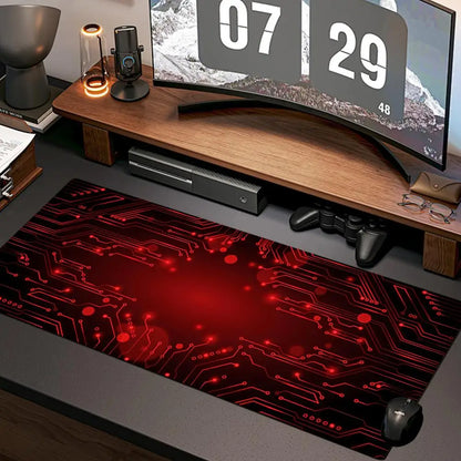 electronic panel Mouse Pad New Computer Home Mousepad XXL Desk Mats Natural Rubber Office Anti Slip Gaming Accessories pad