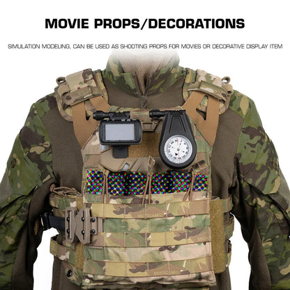Tactical 601 GPS Navigator Dummy Model Non-Functional Outdoor Hunting Survival Compass Map Navigation Tool Prop