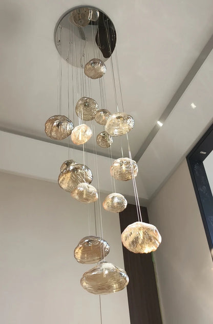 Modern Stair chandelier Pendant lights indoor lighting Ceiling lamp hanging light led Chandeliers for living room indoor lightin