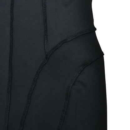 JULISSA MO Turtleneck Sexy Hollow Out Zipper Women Bodysuit Sleeveless High Stretch Bodysuit Summer Slim Elegant Beachwear 2026