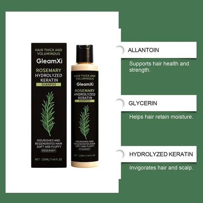 100ml/220ml Rosemary Shampoo Organic Thickening Oil Hair Growth for Thinning Hair & Hair Loss Volumizing Natural Shampoo