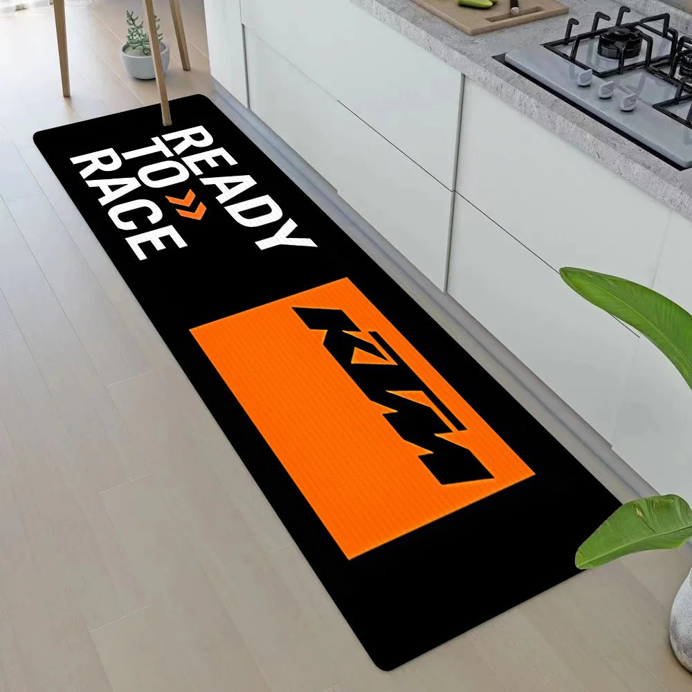 Entrance Front Door Doormat Motorcycle M-KT Non-slip Kitchen Rug Living Room Rugs Balcony Bathroom Foot Mat Floor Mats Carpet