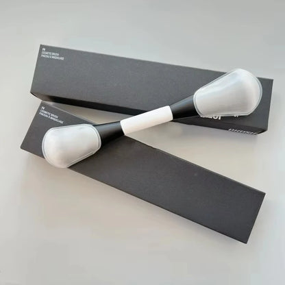 Dual-Ended Foundation Face Brush F4 Powder F1 Blush Contour F2 Makeup Brushes with Box Packaging