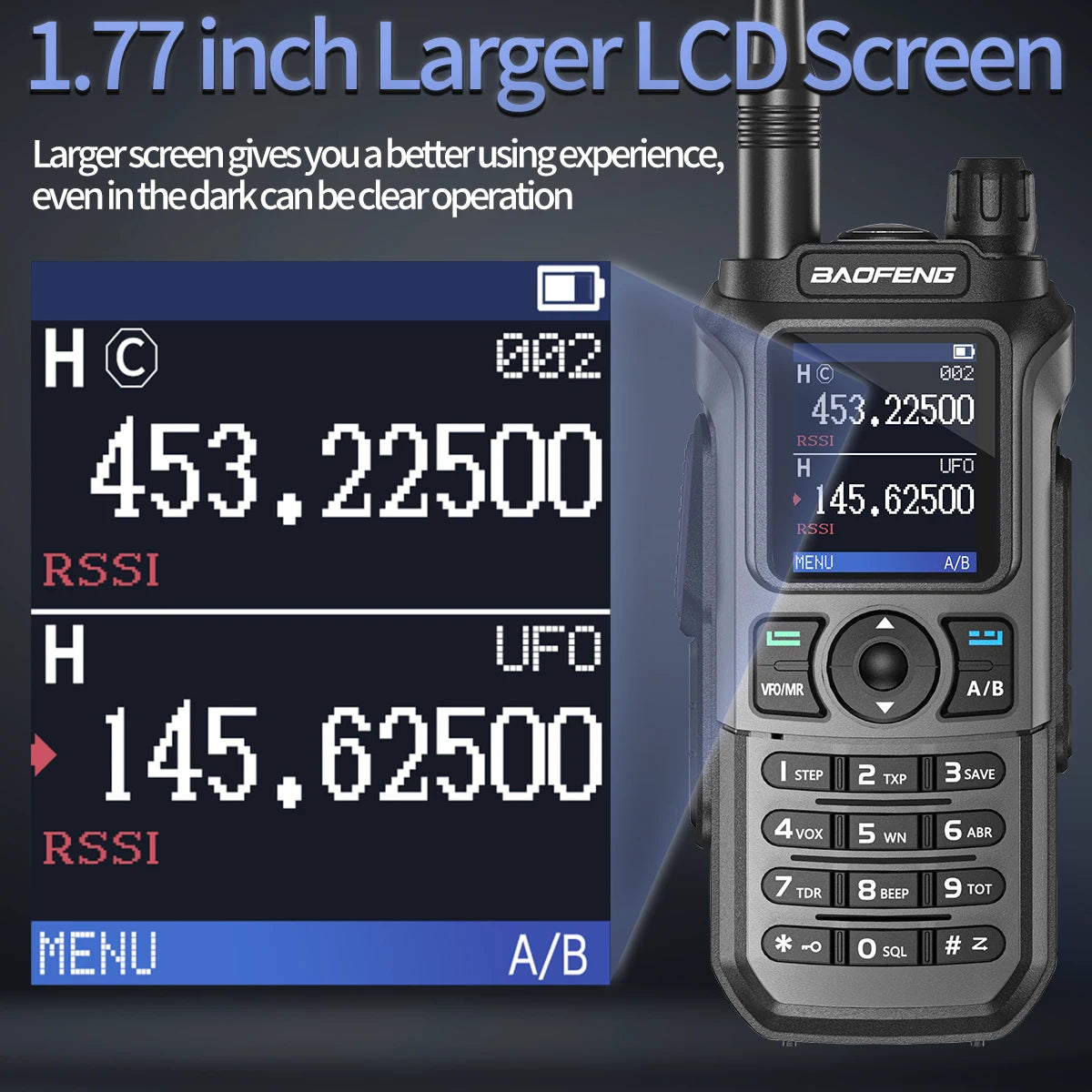 Baofeng UV-21 PRO Walkie Talkie Wireless Copy Frequency 16 KM Long Range TYPE-C V2 Two Way Radio Ham CB Radio UV-5R UV-17