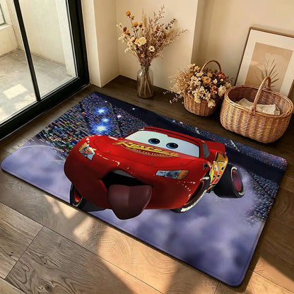 Anime-L-lightning-M-mcqueenS Cool Carpet Bathroom Anti-slip Mat Door Mat Home Decoration Mat Entrance Door Mat Scratch-resistant