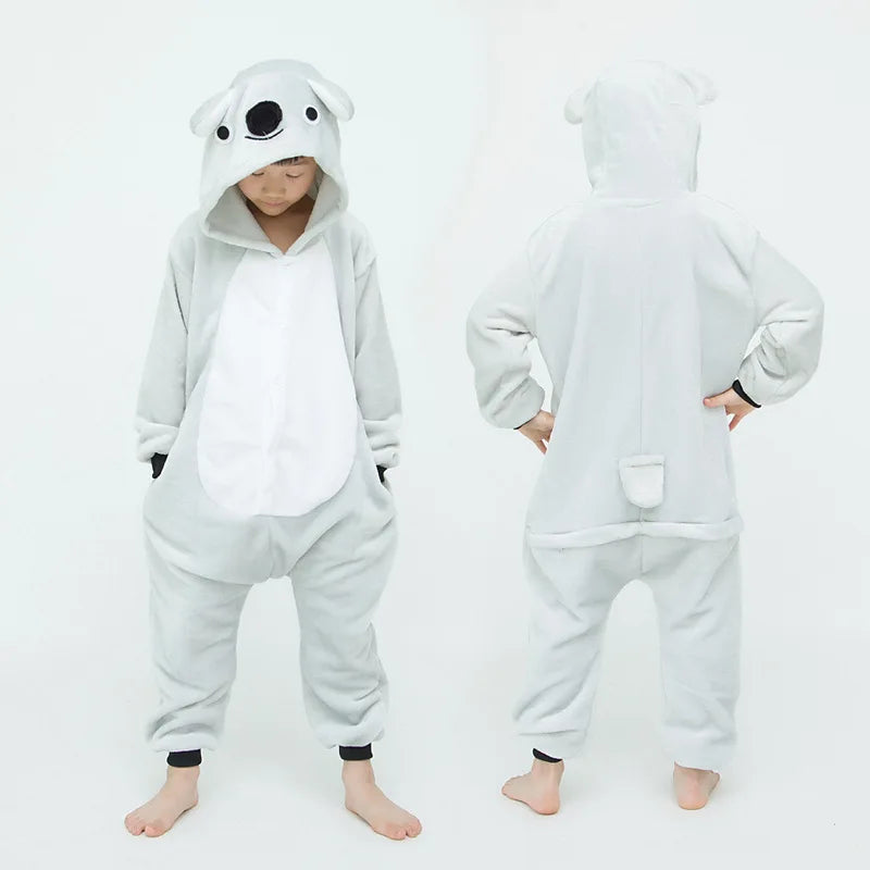 Adults Onesies Animal Pajamas Set Penguin Panda Frog Pig Cat Funny Cartoon Cosplay Costume Unisex Women Halloween Party Costume
