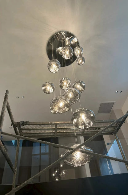 Modern Stair chandelier Pendant lights indoor lighting Ceiling lamp hanging light led Chandeliers for living room indoor lightin