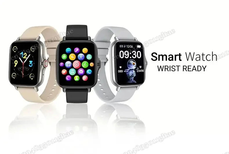 2026 New Smart Watch Android Phone 1.44''Inch Color Screen Bluetooth Call Blood Oxygen/Pressure Monitoring Smart Watch Women Men