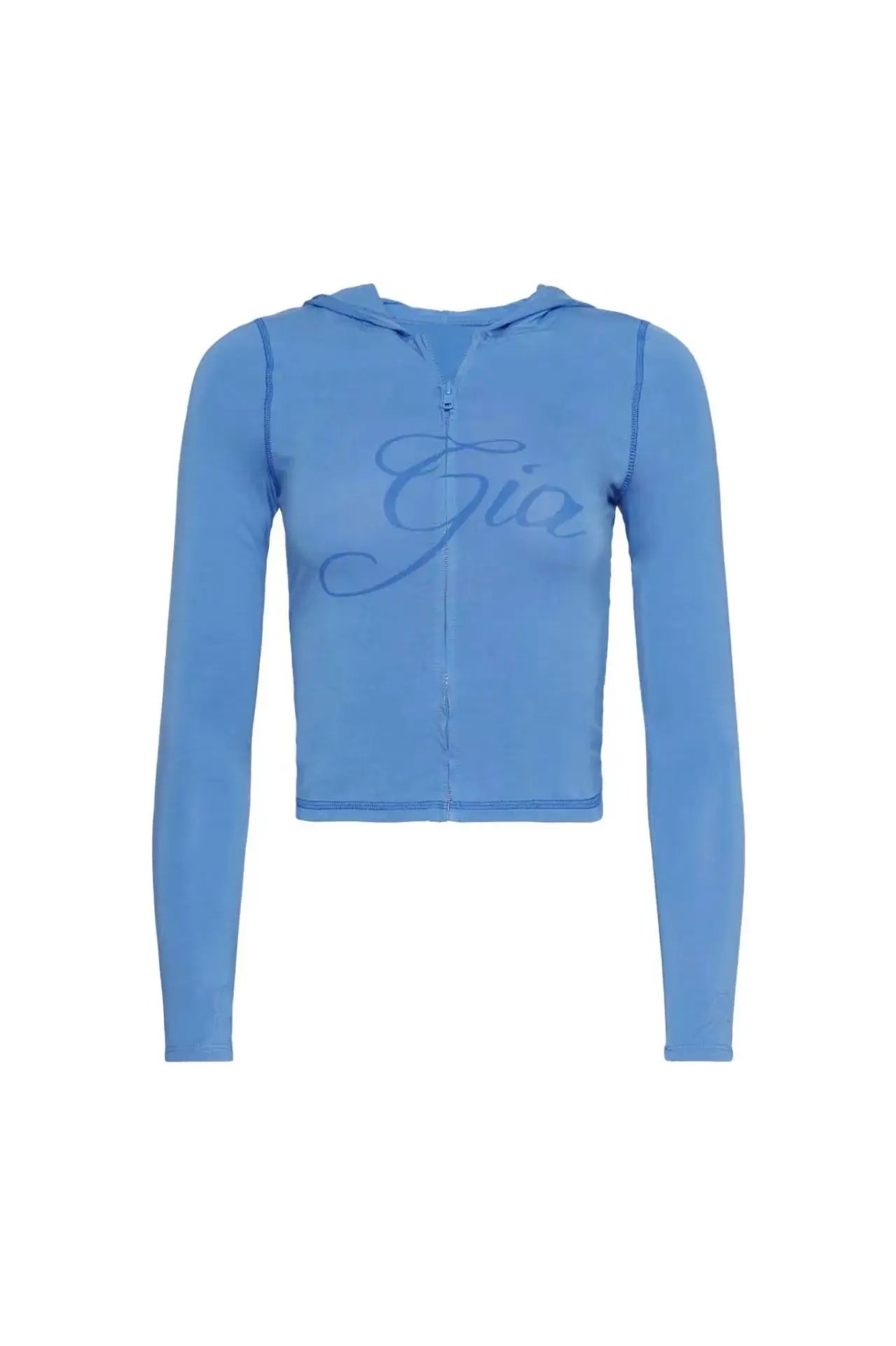 new shoulder letter printed open thread design slim fit hooded zipper short jacket shorts set