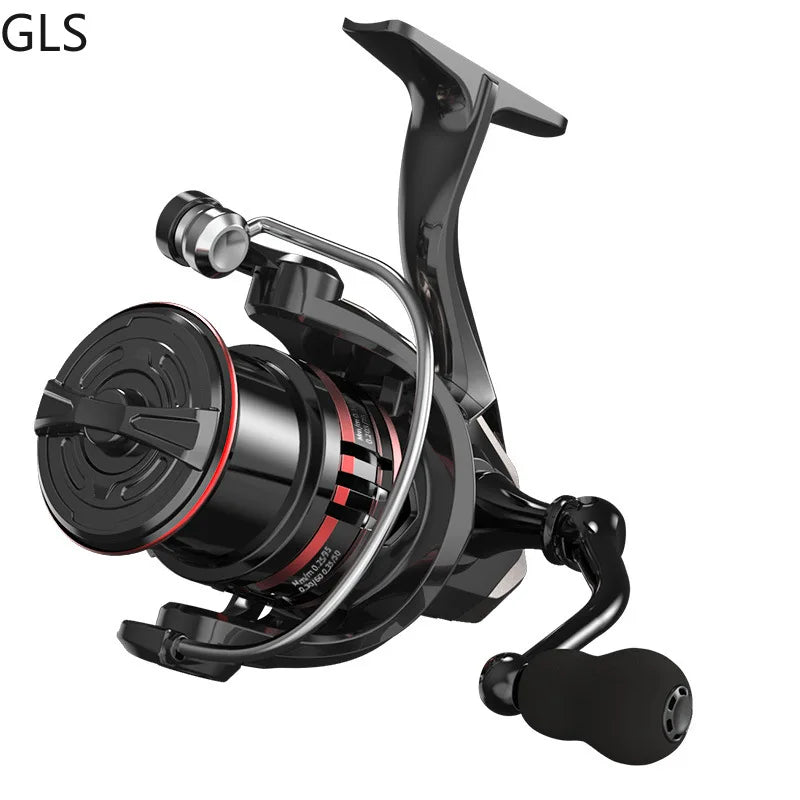 Left/Right Interchangeable Spinning Fishing Reel 5.2:1 Gear Ratio Metal Bearing Fishing Wheel Baitcasting Reel Carp Fishing