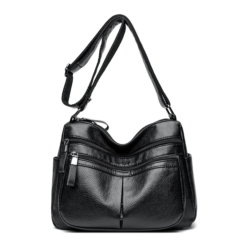 High Quality Genuine Leather Ladies Bags Fashion Purses And Handbags Famous Designer Crossbody Shoulder Bag For Women Sac A Main