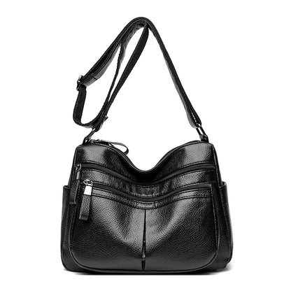 High Quality Genuine Leather Ladies Bags Fashion Purses And Handbags Famous Designer Crossbody Shoulder Bag For Women Sac A Main