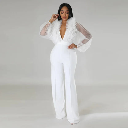jumpsuits women pants summer jumpsuit women one pieces 2025 clothes for woman jumpsuits woman elegant outfits full pants