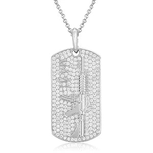 S925 Moissanite Streamline Tag Pendant For Men Women Hip Hop Jewelry D VVS Moissanite Necklace With Free 2MM Steel Cuban Chain