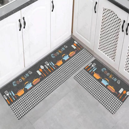 VIKAMA Kitchen Floor Mat Living Room And Bedroom Entrance Door Mat Home Decoration Laundry Room Corridor Long Small Carpet