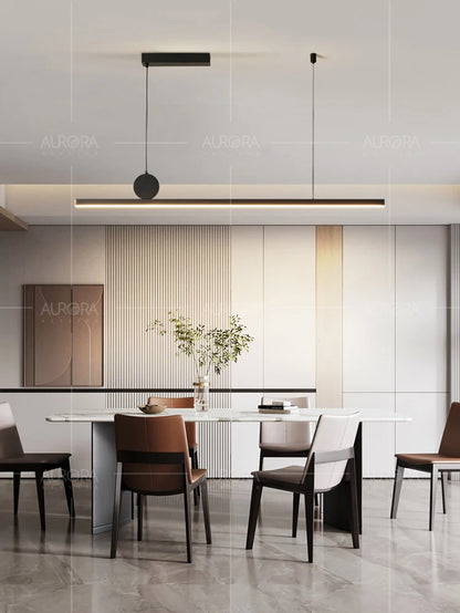 Pendant Lights Modern Simple Dining Room Lights For Kitchen Long Chandelier Living Room Pendant Lamp Home Decoration Lighting