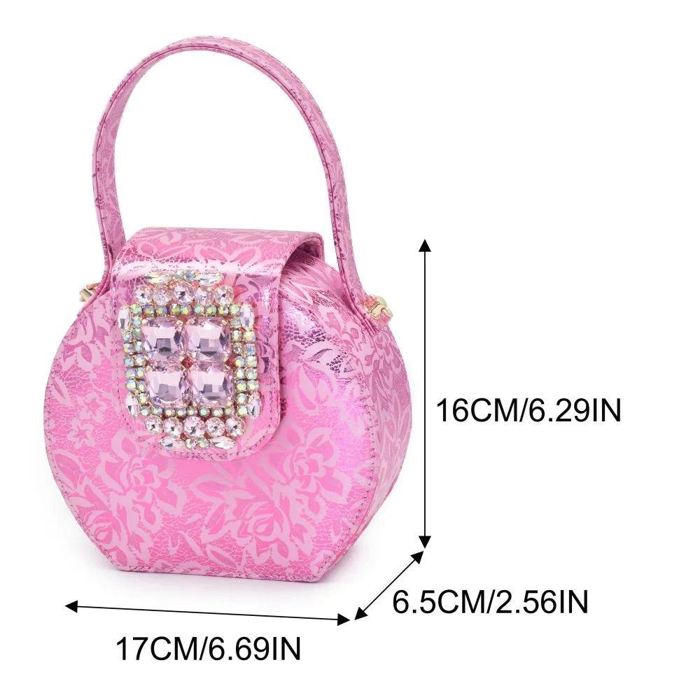 New Design Women Italian Shoes and Matching Bags Sets Decorated with Rhinestone Bag and Shoes Sets for Women 2026 Luxury