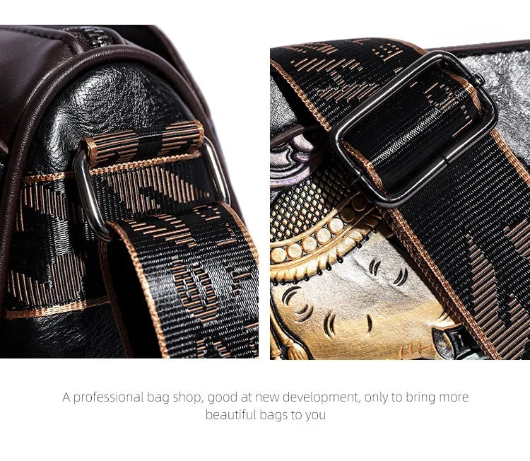 Women Crossbody Bag for Women Elephant Bags Fashion Print High Quality Leather Shoulder Bag Messenger Bags Sac a Main