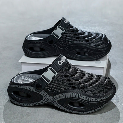 Summer Men's Beach Clogs Outdoor Sandals New Design Slippers EVA Soft Slides For Men Casual Garden Shoes Male Beach Slippers