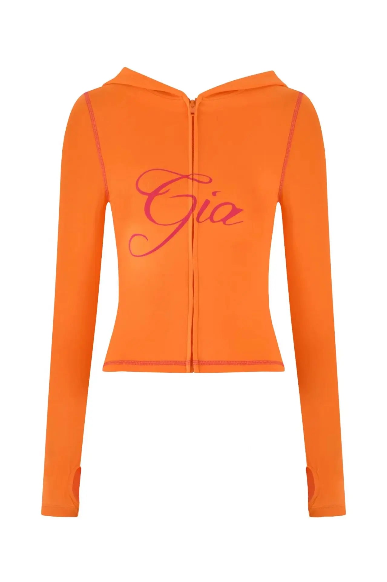 new shoulder letter printed open thread design slim fit hooded zipper short jacket shorts set