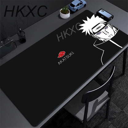 Gamer PC Computer Large 900x400 XXL Desk Mat Naruto Itachi Uchiha Mouse Pads Keyboard Anime Gaming Accessories Mousepad Carpet