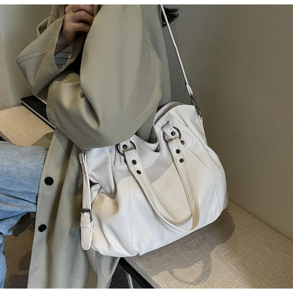 Female Hobo Handbag Large Capacity Shoulder Bags Big Stylsih Tote Bag Ladies Soft Leather Hobos Messenger Bags Women Сумочки