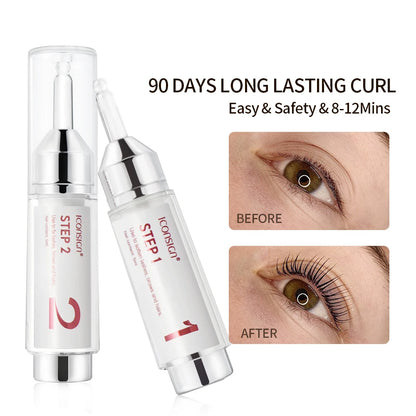 ICONSIGN Cysteamine Lift Kit 8-12 Min Plant Extract Vegan Ingredient Eensitive Skin Eyelash Brow lift Gift Beauty Makeup Sets
