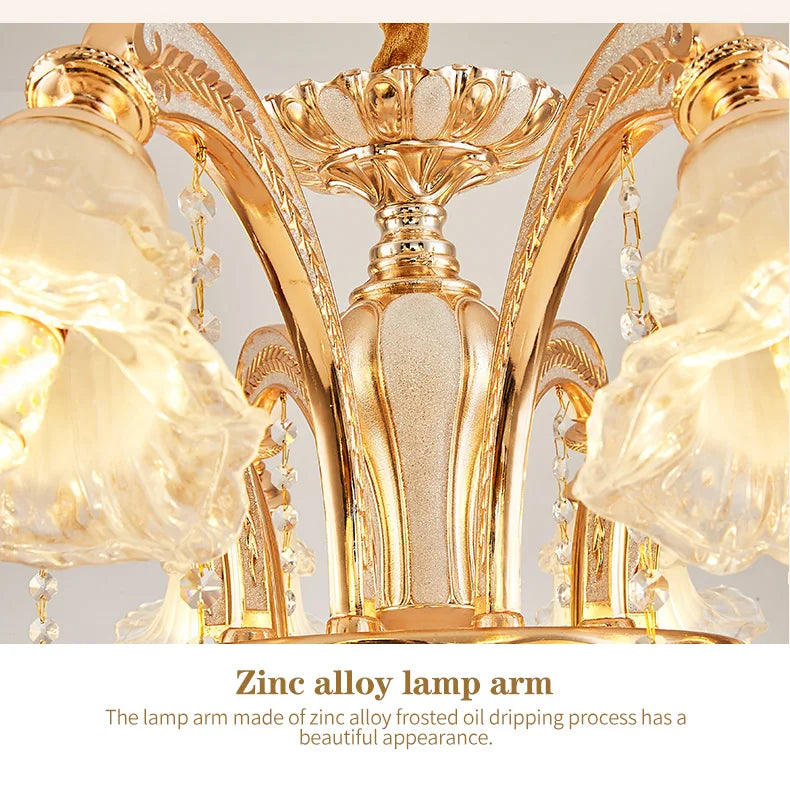 Nordic Modern Luxury Ceiling Chandelier Lighting 2025 Lustre Living Room Hotel Villa Lobby Crystal Hanging Lamp Luminaria Lights