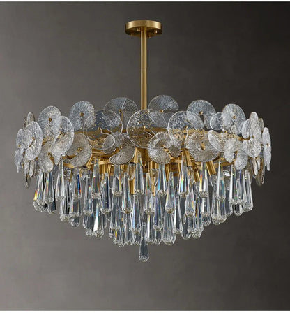 Modern Creative Ceiling Chandelier Luxury Crystal Pendant Light for Living Dining Room Bedroom Home Decor Luster Lamp Fixture