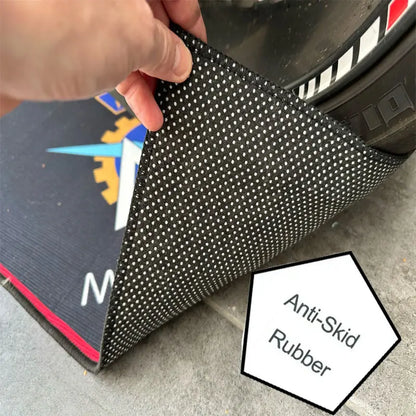 YAMAHA Motorcycle Carpet Garage Mat Racing Cool Moto Display Motorcycle Display Mat Anti-slip Home Decoration Living Room Rug