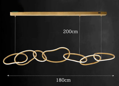 Modern Home Decor LED Lights Pendant Light Lamps for Living Room Ceiling Chandelier Chandeliers for Dining Room Indoor Lighting
