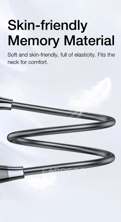 EARDECO 100 Hours Endurance Wireless Headphones Bass In-ear Bluetooth Headphone Earphone Music Sport Earbuds with Mic Stereo