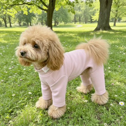 Warm Elastic Pet Jumpsuit Breathable Windproof Pet Four Legged Pants Soft Comfortable Dog Fleece Pajamas Indoor Outfit