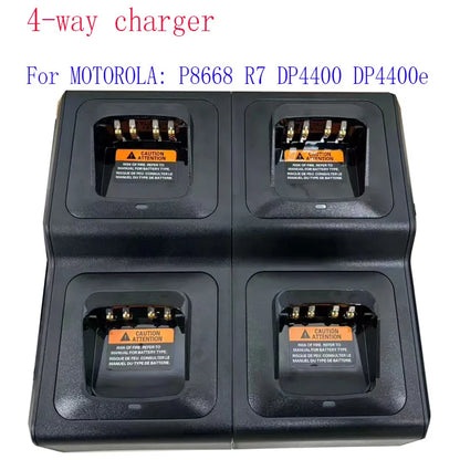 Motorola 4-6-8Charger For Xir P8668 P8268 R7 DP4400e Dp4400 Dp4800 Dp4801 dep550 dep570 dp2000 dp2400 dp2600 Etc talkie walkie