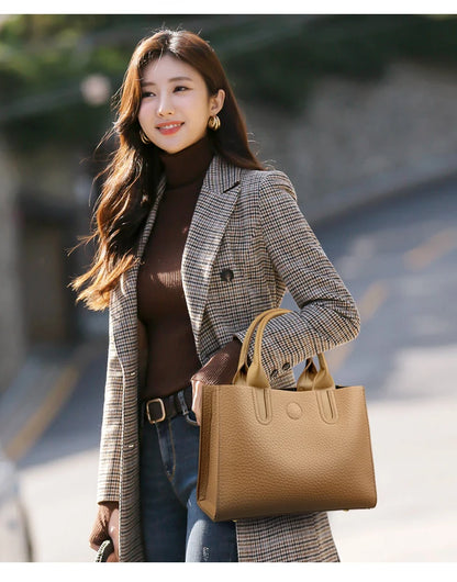 Luxury Female Trend Vintage Tote Bag High Quality Leather Crossbody Shoulder Bag Women Brand Designer Large capacity Handbag