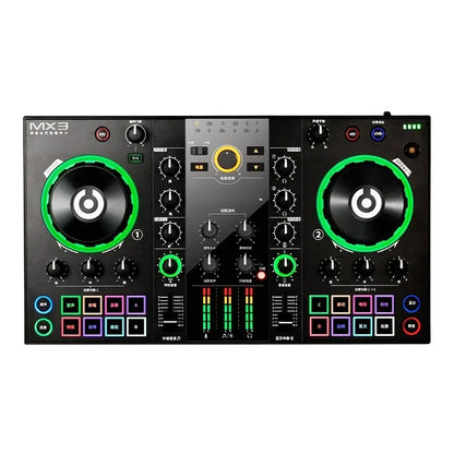MX3 Recording Card Equipment,live streaming equipment  Complete Set of Mixer Microphones,Universal Condenser Microphones