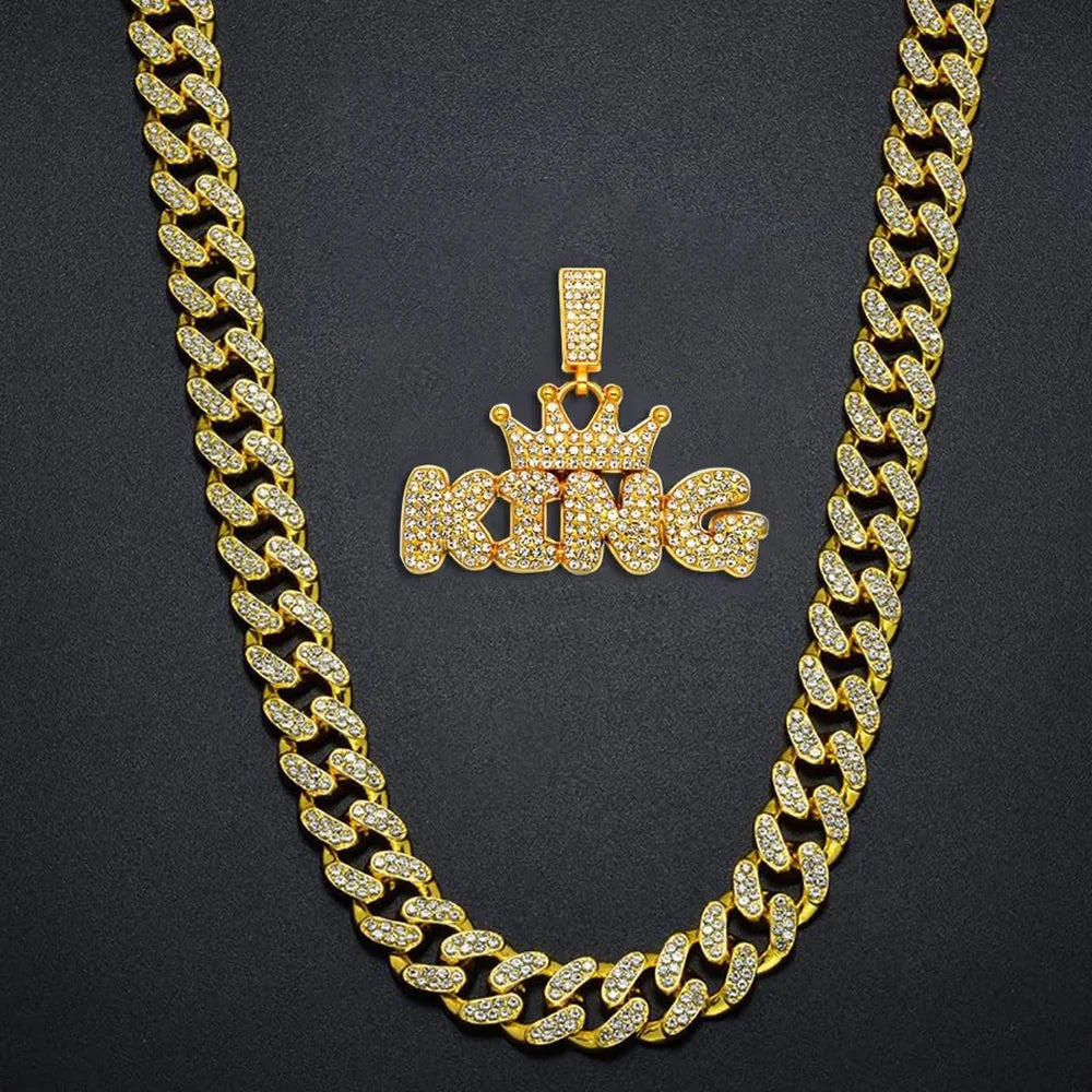 Cuban Dog Chain, Alloy Pet Dog Collar, Gold Necklace for Small to Large Dogs CEO BOSS Luxury Pendant Jewelry Accessory 2026 NEW
